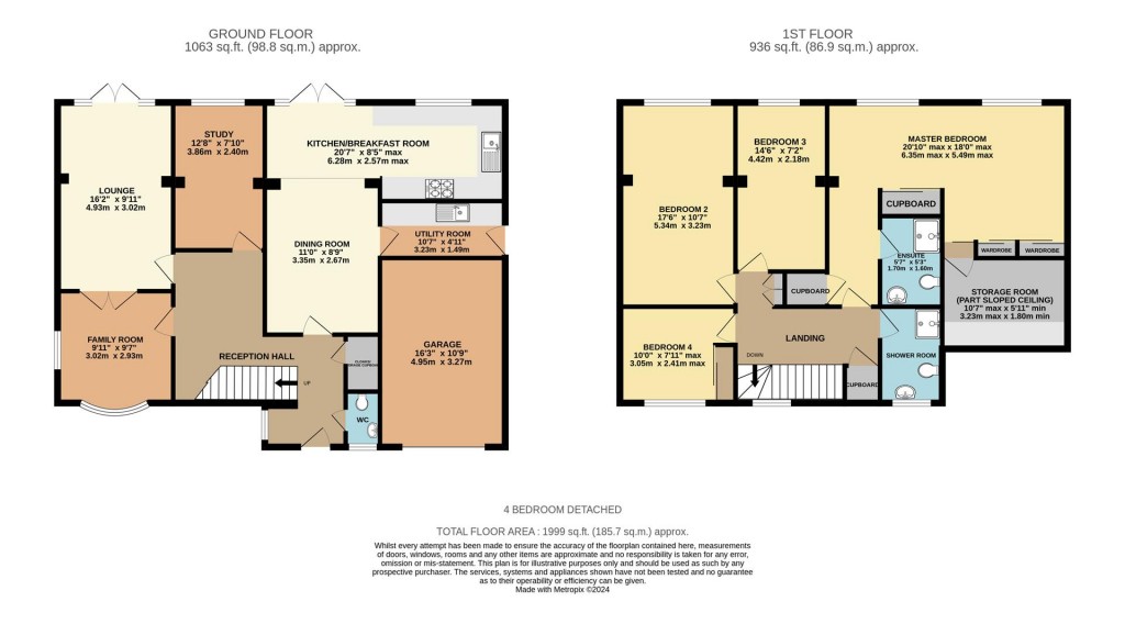 Floorplans For Kestrel Road, Basingstoke