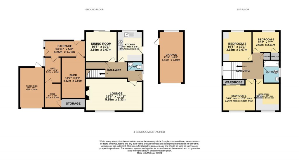 Floorplans For Hyacinth Close, Basingstoke