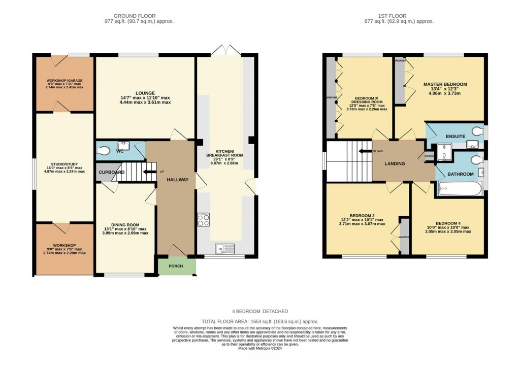 Floorplans For Hartswood, Chineham, BASINGSTOKE