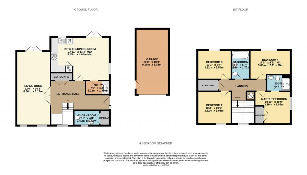 Floorplans For Penny Black Lane, Limes Park, Basingstoke