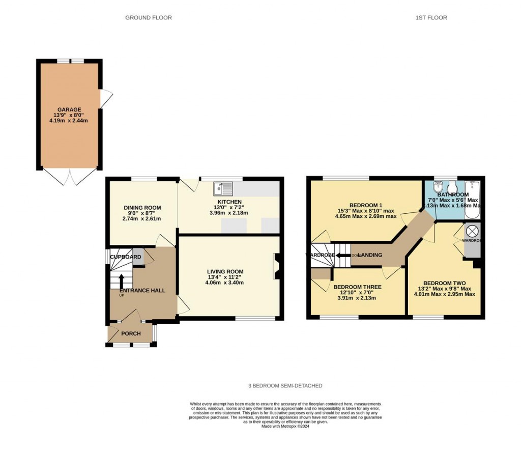 Floorplans For Rowan Road, Tadley