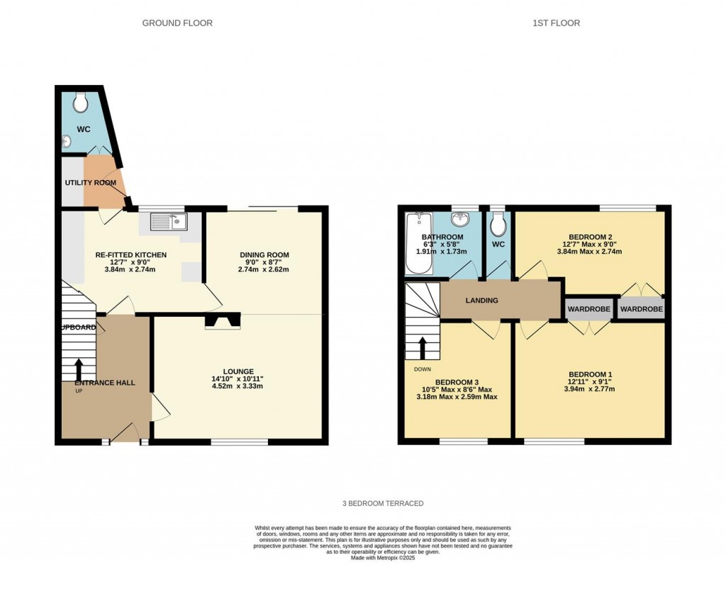 Floorplans For Dartmouth Walk, Basingstoke