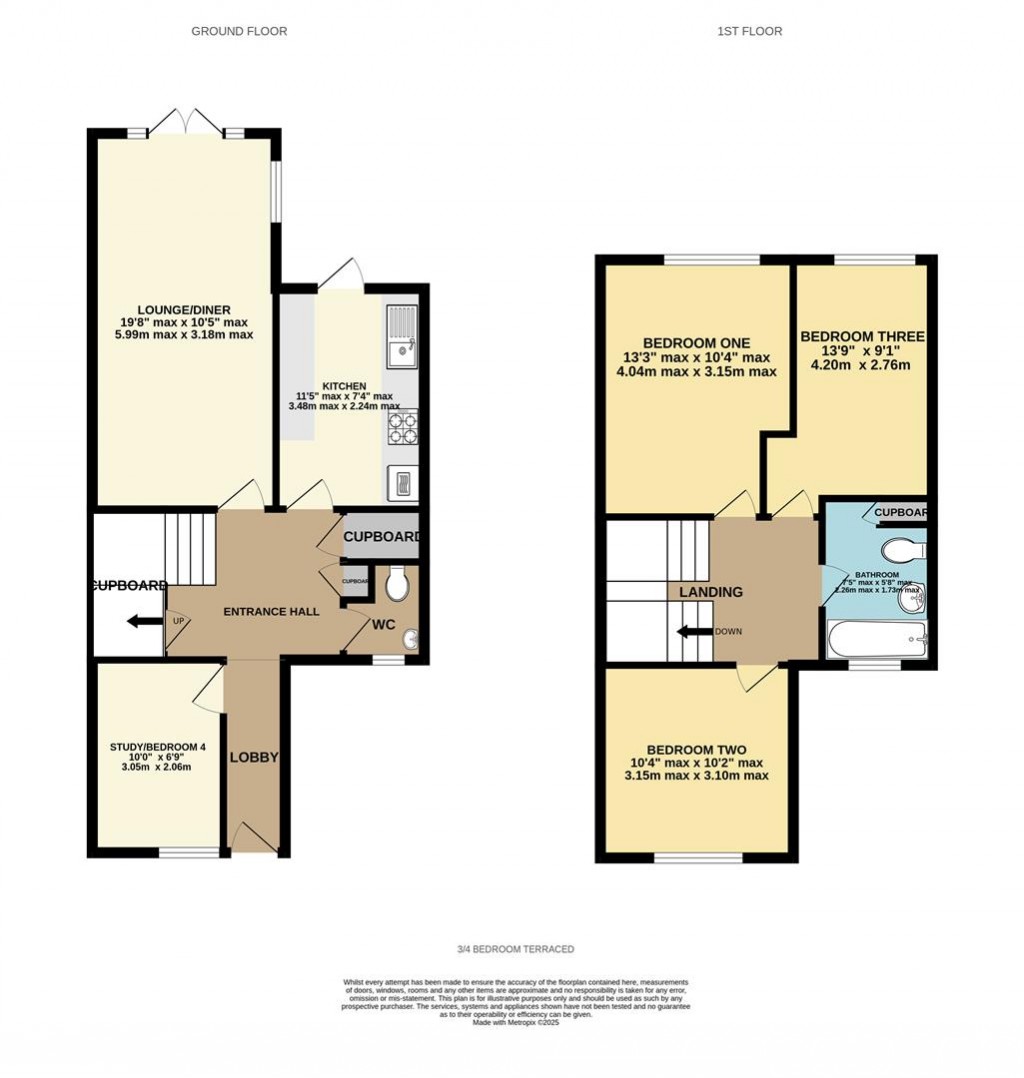 Floorplans For Mullins Close, Basingstoke