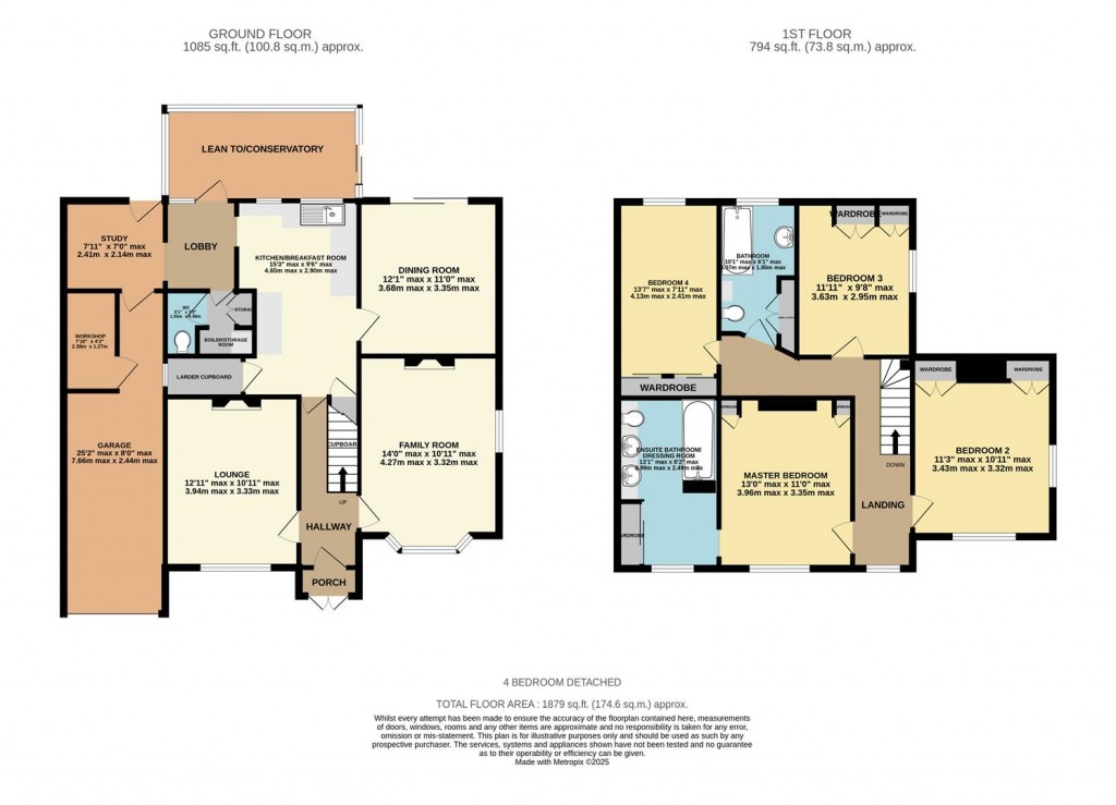 Floorplans For Glebe Lane, Worting, Basingstoke