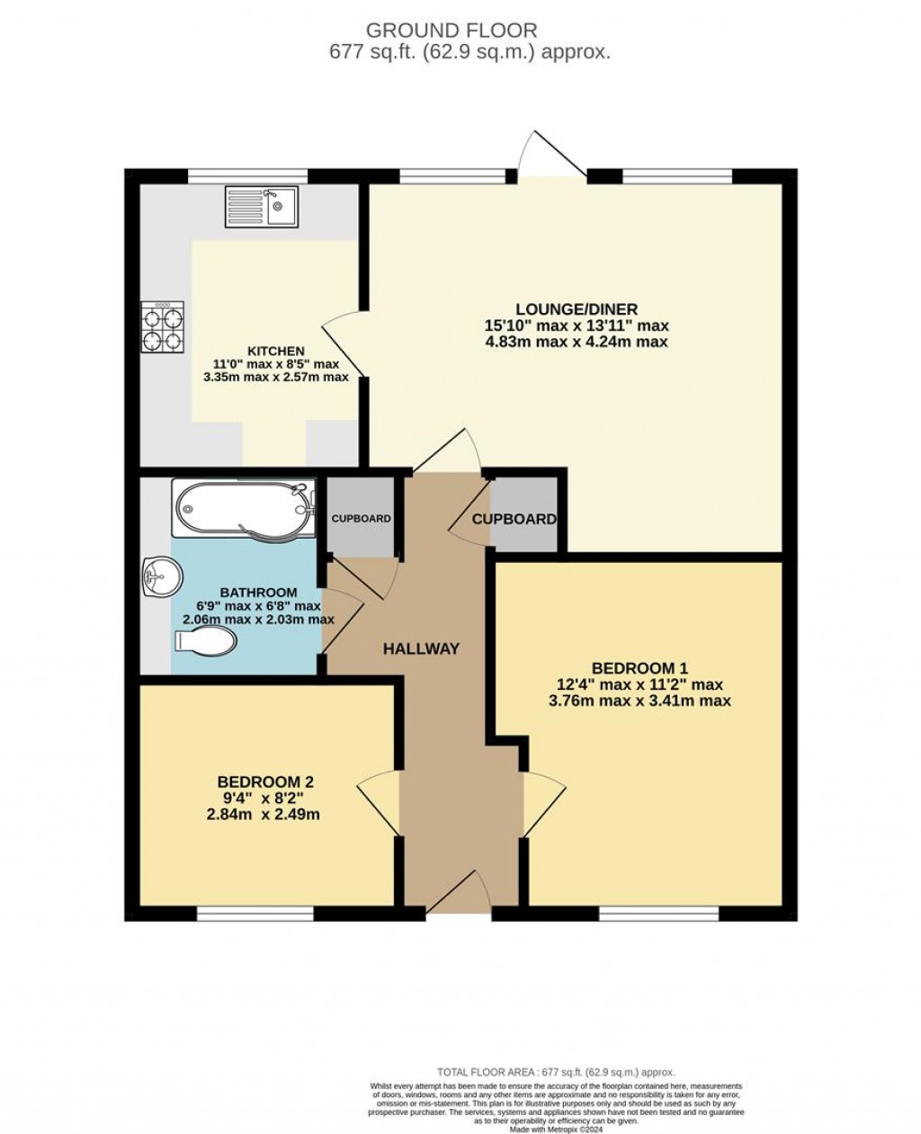 Floorplans For Sunwood Drive, Sherfield-On-Loddon, Hook