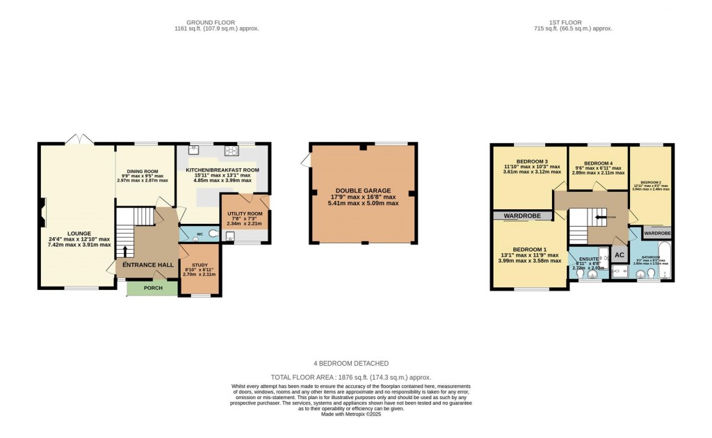 Floorplans For Guinea Court, Chineham, Basingstoke