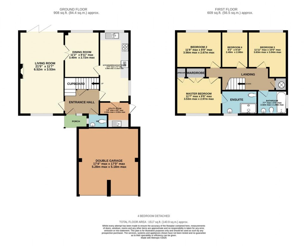 Floorplans For Thyme Close, Chineham, Basingstoke