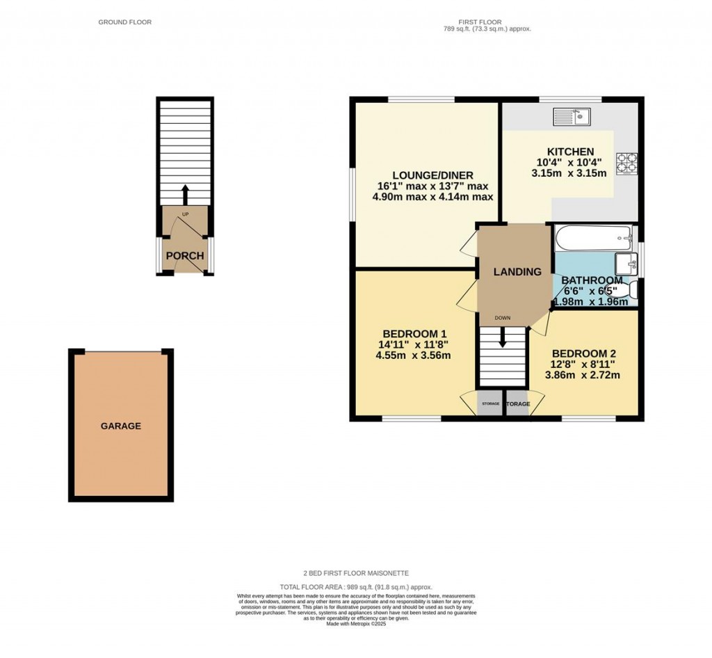 Floorplans For Darlington Road, Basingstoke